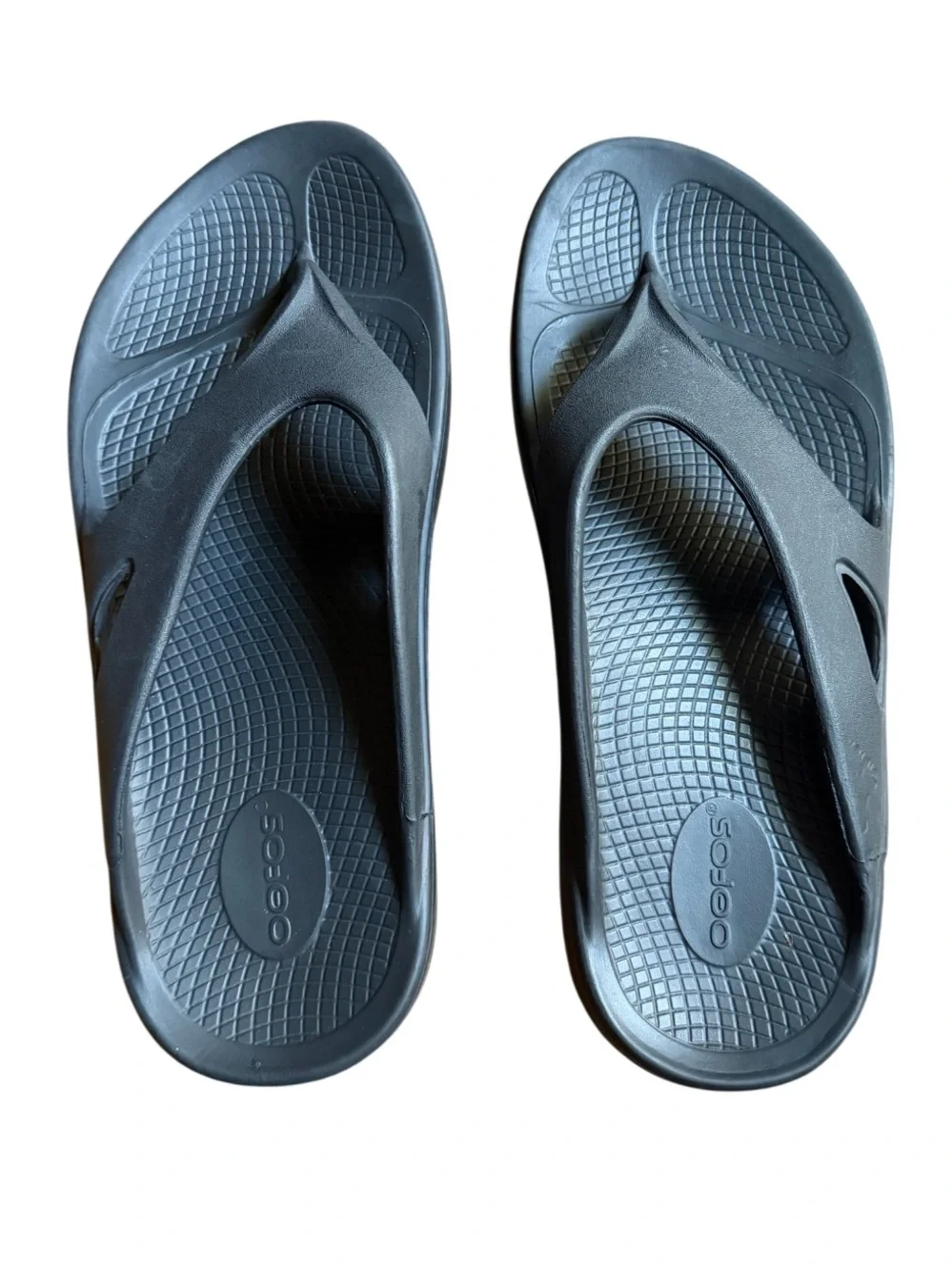 OOFOS Men’s Black OOriginal Recovery Thong Sandals